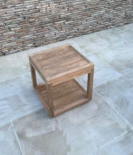 Tuscan Reclaimed teak garden coffee side - Table 