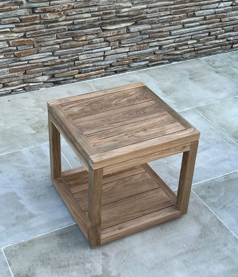 Tuscan Reclaimed teak garden coffee side - Table 