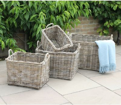 Set of Four Baskets