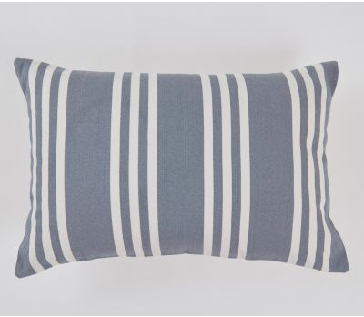 Maxime Blue Canvas Cushion 40x60
