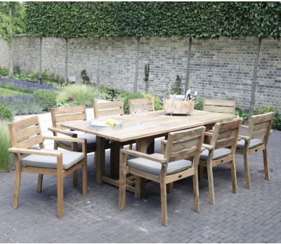 Tuscan Reclaimed Single Extending Table 220cm