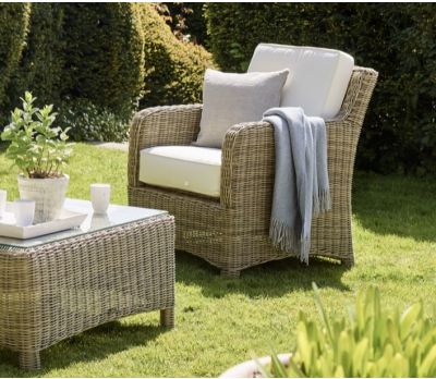 Neptune Wicker Compton Armchair (Natural)