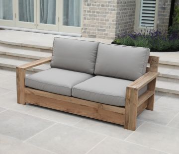 two seater outdoor sofa