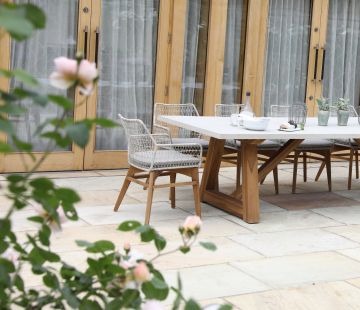 Turin Resin Concrete Table 300cm