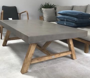Roma Polished Concrete Coffee Table