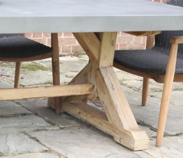 Castra Concrete Dining Table - 300cm