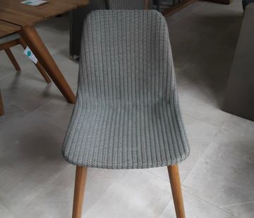 Clover Lloyd Loom Dining Chair - Grey Wash