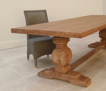 Camille Indoor Trestle Dining Table 250cm