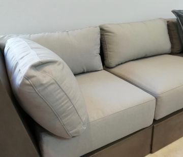 Seville Polished Modular Concrete Sofa