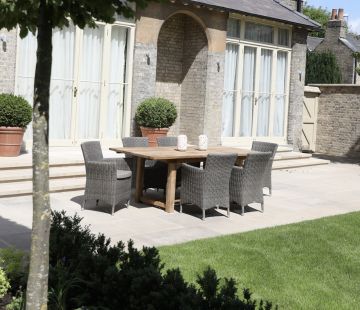 Tuscan Reclaimed Single Extending Table 220cm