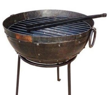 Recycled Mini Outdoor Fire Pit 40cm