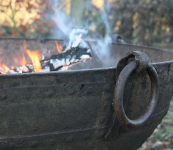 Indian Kadai Fire Bowl 90cm