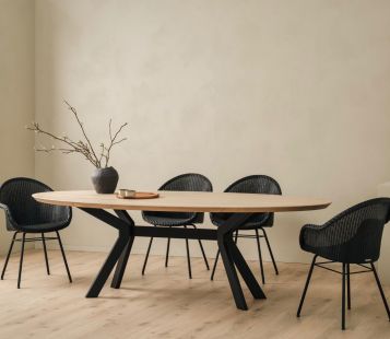 ALBERT DINING TABLE ELLIPSE 240cm and 280cm 