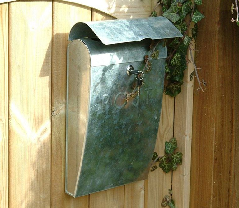 Galvanised Post Box