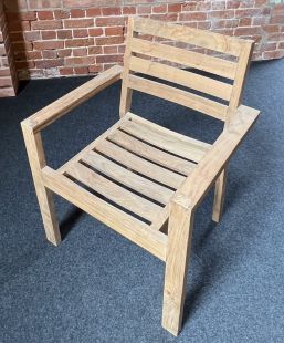 Reclaimed Teak Stacking  Armchair (OUTLET)