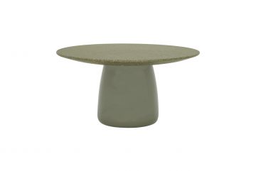 Luna Round Table 150cm - Olive Terrazzo