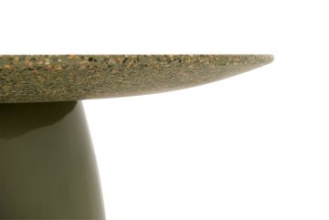 Luna Round Table 150cm - Olive Terrazzo