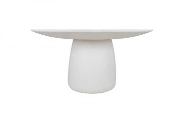 Luna Round Table 150cm - Chalk Terrazzo